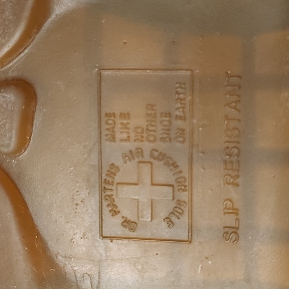 Women's Doc Martens Flower Platform Wedge Oxfords - Picture 5 of 6